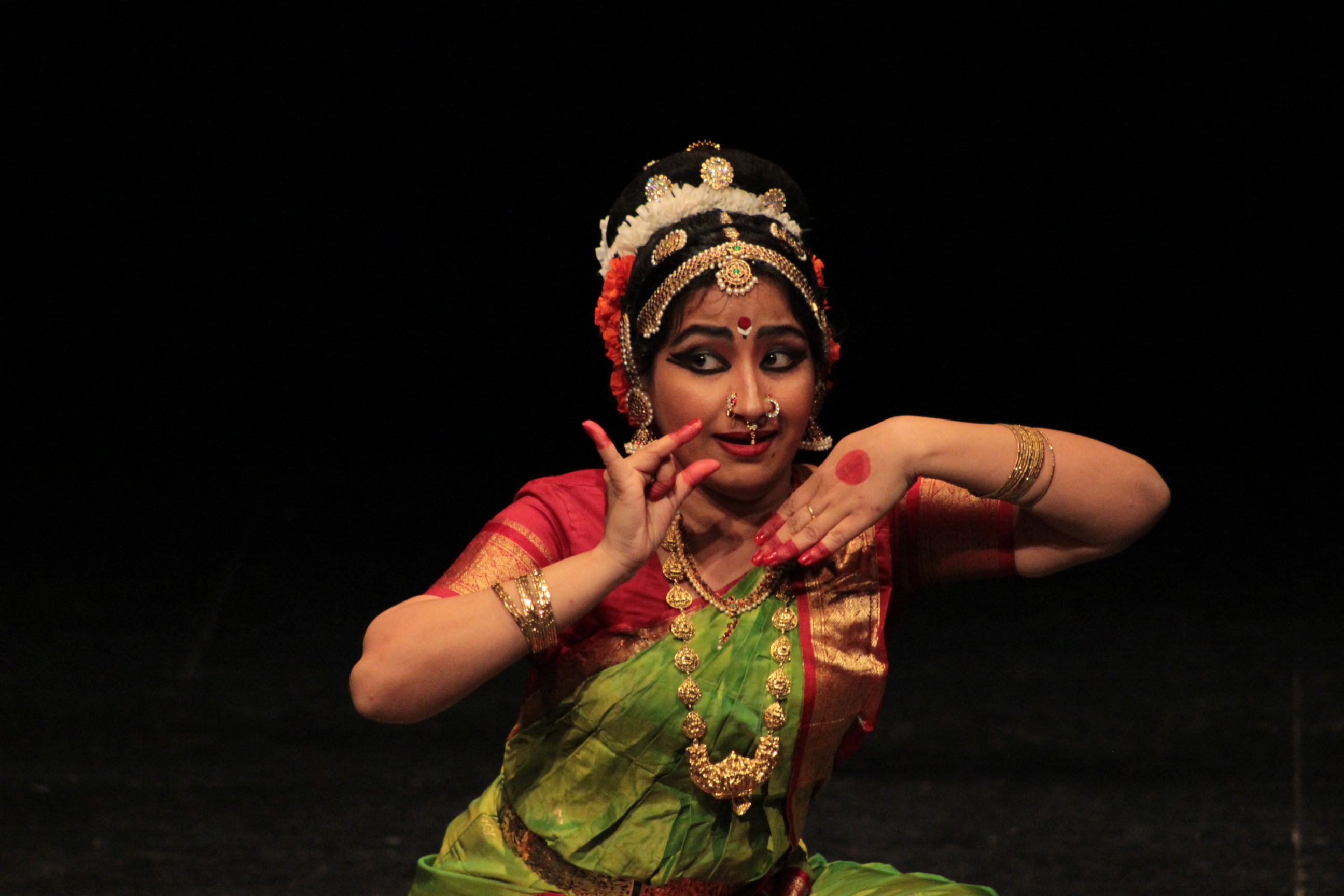 Priyanka's Kuchipudi training